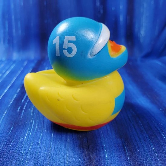 Race Car Driver 15 Rubber Duck - Click Image to Close