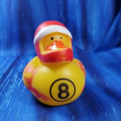 Race Car Driver 8 Rubber Duck