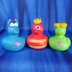Monster Rubber Duck Trio