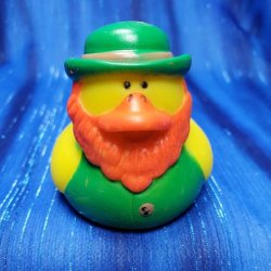 Irish Shamus O'Mallard Rubber Duck