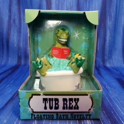 Tubs Gone Wild Tub Rex Dinosaur from CelebriDucks