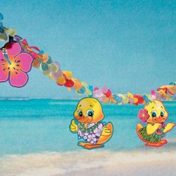 Luau Ducky Lei Garland
