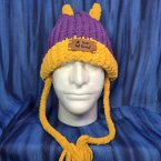 Go Vikings! Purple and Gold Brain Blanket