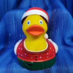 Christmas Mom Rubber Duck from Factotum