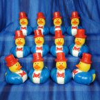 12 Patriotic Uncle Sam Rubber Ducks