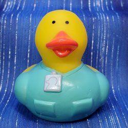 Scrubs Doctor Rubber Duck Mint