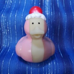Ice Cream Neapolitan Rubber Duck