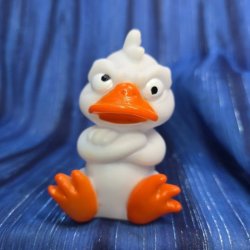 Grumpy Duck White