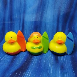 Surfer Rubber Duck Trio