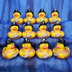 12 Firefighter Rubber Ducks from District 5