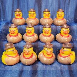 12 President Theodore "Teddy" Roosevelt Rubber Ducks