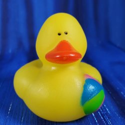 Beach Party Rubber Duck Paul with Ball