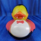Halloween Costume Vampire with Red Eyes Rubber Duck