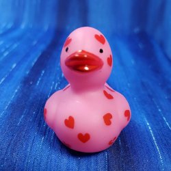 Heart Pink Mini Rubber Duck - $1.25 : Ducks Only!, Exclusively Ducks