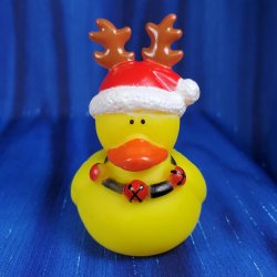 Christmas Reindeer Rubber Duck
