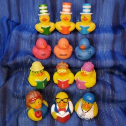 Fun Flock! 12 Teacher Appreciation Rubber Ducks
