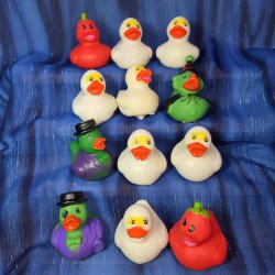 12 Lame Halloween Rubber Ducks