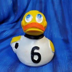Soccer Rubber Duck from Lanco
