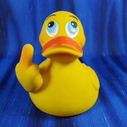 The Finger Rubber Duck from Lanco