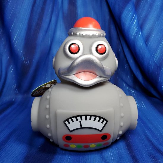 Robot Big Squeaker Rubber Duck - $ : Ducks Only!, Exclusively Ducks