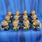 12 Bleary Eyed Zombie Rubber Duck Grey Businessman in Black Suit