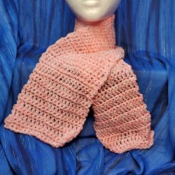 Pink with White Scarf Short
