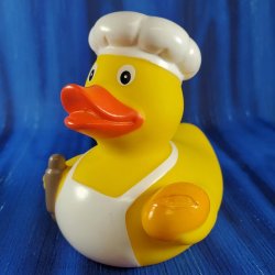 Chef Baker Baking Rubber Duck from Schnabels