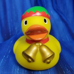Christmas Elf Rubber Duck from World of Ducks