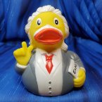 Albert Quackstein Rubber Duck from Yarto